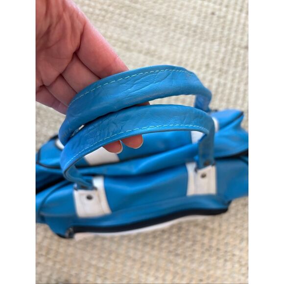 Vintage Callaway leather embroidered Golf Carry On Bag With Shoe compartment - Picture 7 of 9